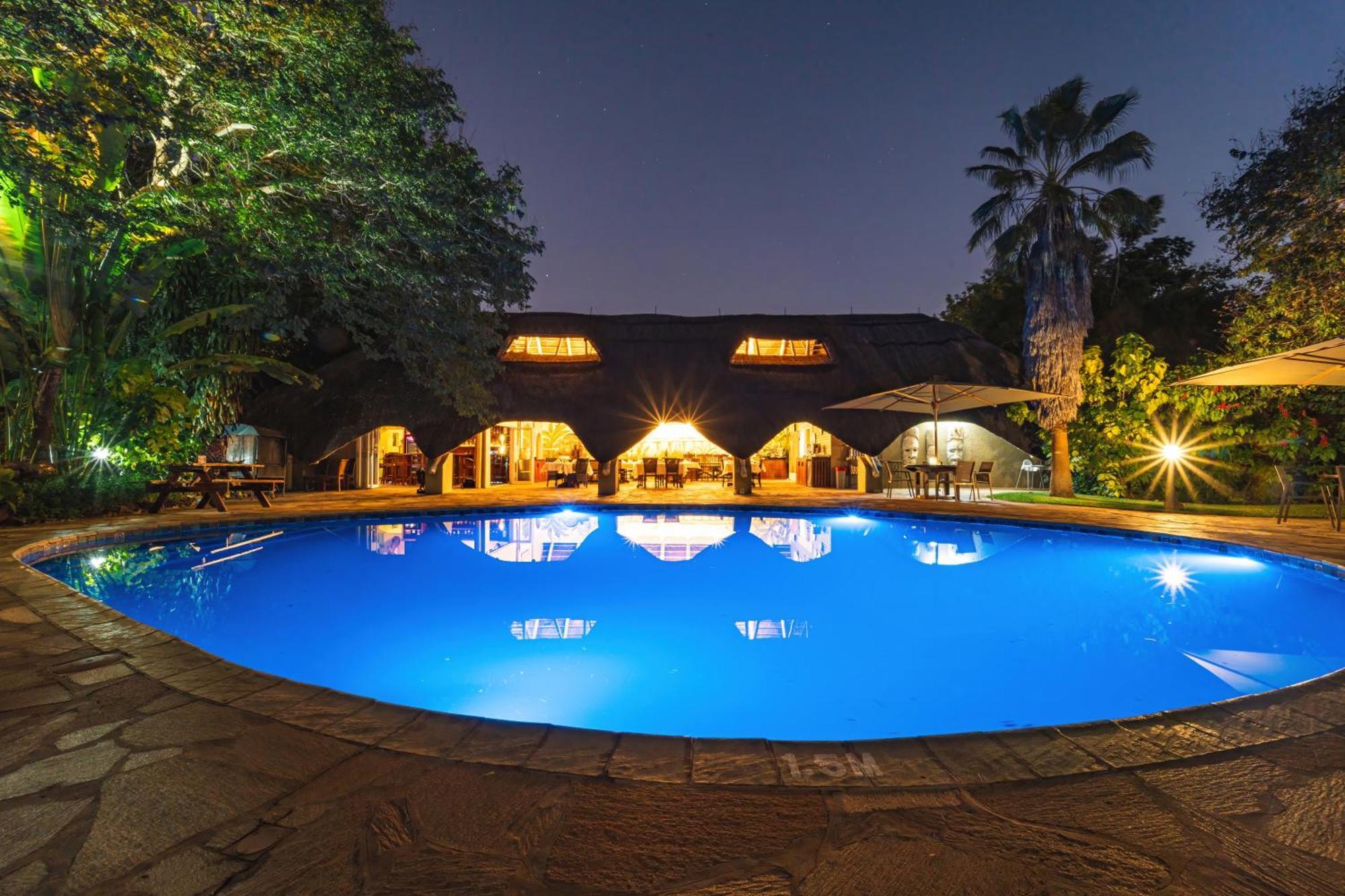 Bayete Guest Lodge Victoriawatervallen Buitenkant foto